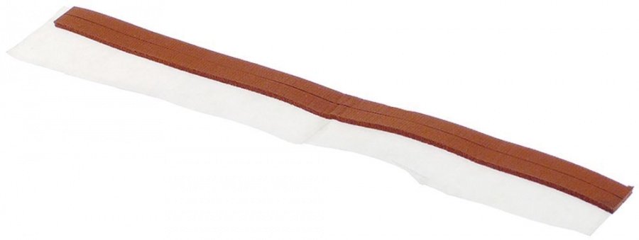 Gasket L 240mm W 7mm H 2,5mm red silicone Qty 1 pcs - 701345
