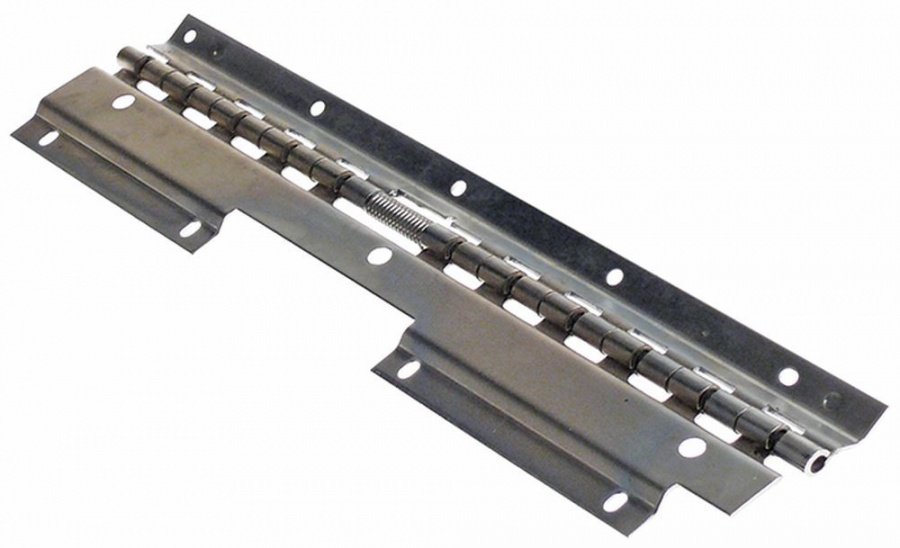 Hinge L 305mm W 72mm H 9mm mounting distance 127mm mounting distance 1 67mm mounting distance 2 76mm - 701351