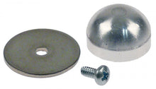 Button H 12,2mm ø 22mm silver Qty 1 pcs - 701370