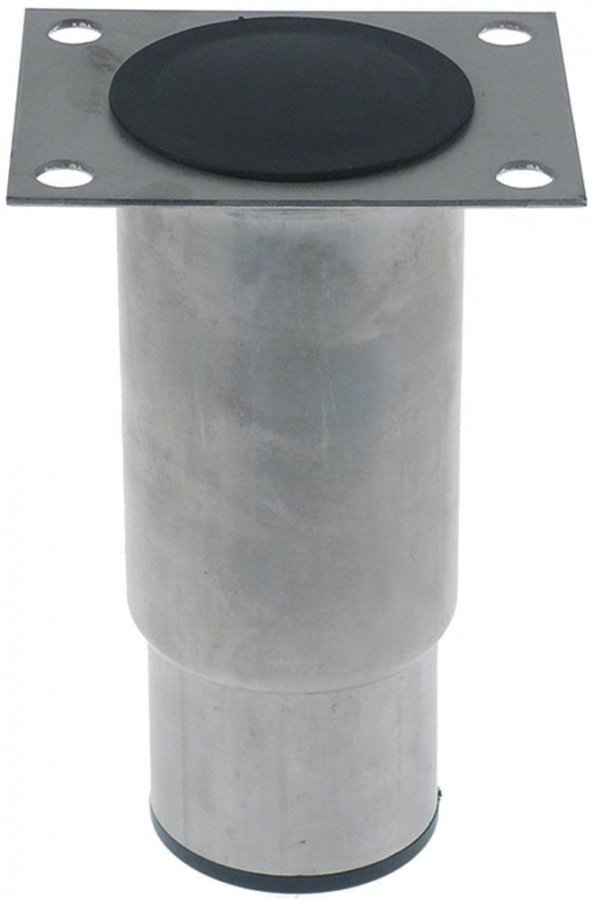 Equipment foot tube ø 64mm SS hole distance 60x80mm H 150-200mm size 2 1/2" - 701378