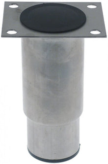 Equipment foot tube ø 64mm SS hole distance 60x80mm H 150-200mm size 2 1/2" - 701378