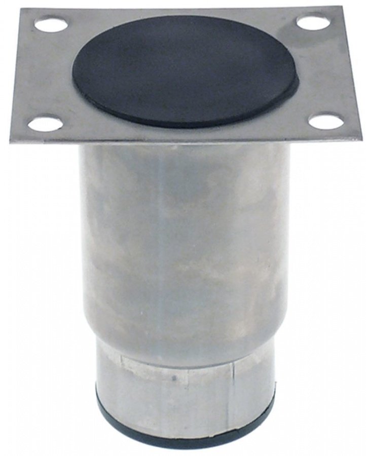 Equipment foot tube ø 64mm SS hole distance 60-80mm H 105-155mm size 2 1/2" - 701379
