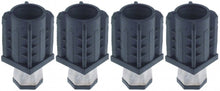 Picior reglabil plastic/CNS Î 23-60mm grosime perete 1-1,2mm tip de țeavă 40x40 set 4 buc - 701390