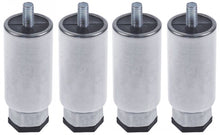 Equipment feet kit thread M8 tube ø 38mm SS H 82-100mm size 1" thread L 15mm Qty 4pcs - 701394