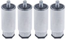 Equipment feet kit thread M10 tube ø 38mm SS H 86-97mm size 1 1/2" thread L 15mm Qty 4pcs - 701395