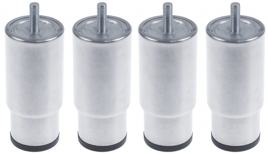 Equipment feet kit thread M10 tube ø 56mm SS H 128-180mm size 2" capacity 800kg thread L 24mm - 701396
