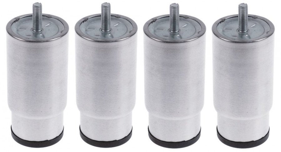 Equipment feet kit thread M10 tube ø 64mm SS H 140-202mm size 2 1/2" capacity 800kg - 701400