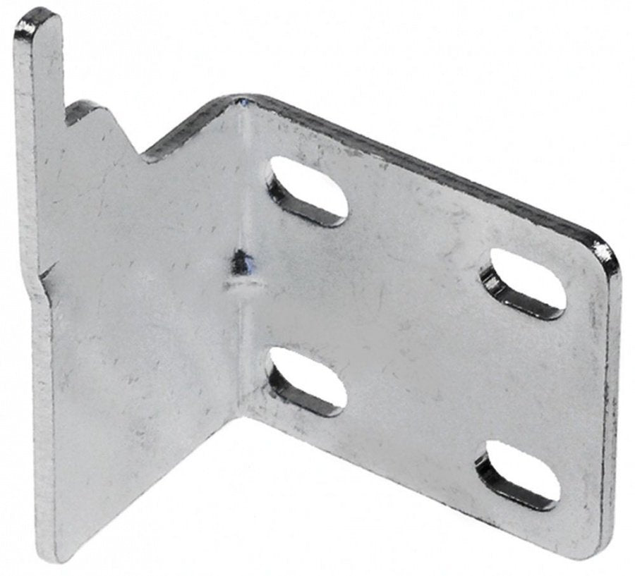 Bracket for glass door L 54mm W 42mm H 75mm hole ø 7x12mm Qty 1 pcs - 701431