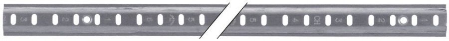  Rack L 1220mm W 20mm aperture 3x6mm hole distance 13mm Qty 1 pcs - 701448