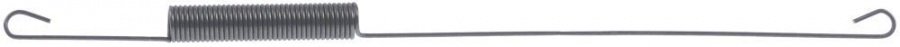 Tension spring ø 14,3mm total length 344mm wire gauge ø 1,8mm thread L 72mm Qty 1 pcs - 701452