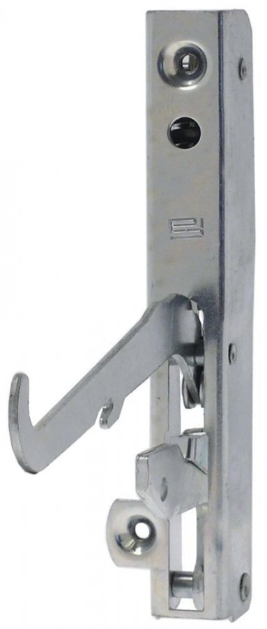Oven hinge L 155mm W 22mm mounting ear position left mounting distance 118mm - 701454