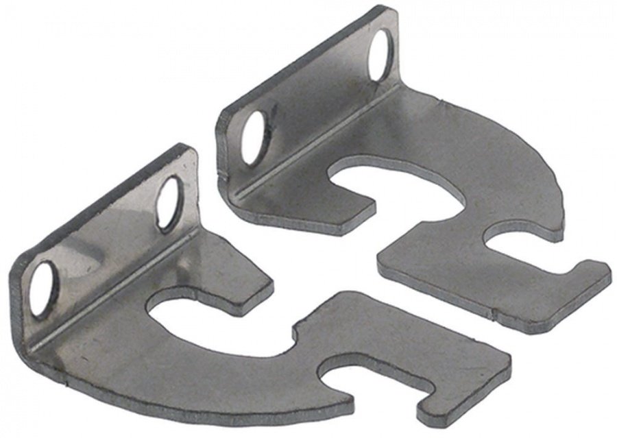 Hinge set L 56mm W 39mm with screws - 701461