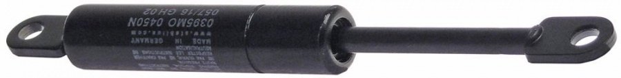 Arc cu gaz tip telescop L 160mm 395N DG 145mm D1 ø 158mm D2 ø 6mm ø găuri 6mm - 701576