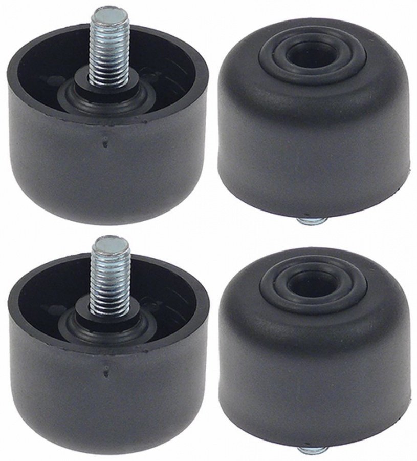 Picior filet M10 plastic ø 49mm Î 35mm L filet 185mm P 4bucăți - 701593