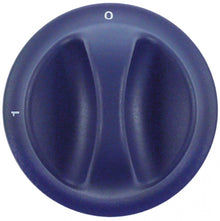  Knob 0-1 ø 75mm shaft ø 6x4.6mm shaft flat upper blue - 701600