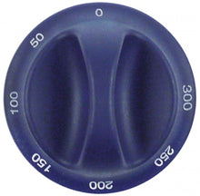  Knob thermostat t.max. 300°C 0-300°C ø 75mm shaft ø 6x4.6mm shaft flat left blue - 701601