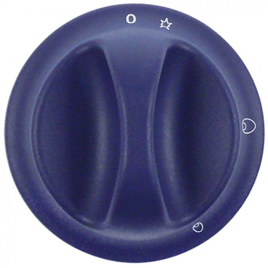  Buton pentru robinet gaz cu flacără de aprindere ø 75mm ax ø 8x6mm aplatizare sus - 701602