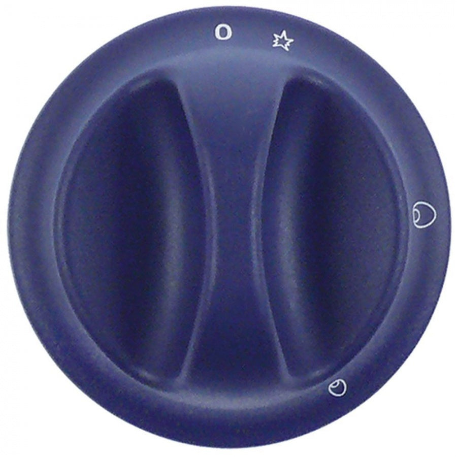 Buton pentru robinet de gaz cu flacără de aprindere ø 75mm ax ø 10x7,3mm aplatizare sus - 701603