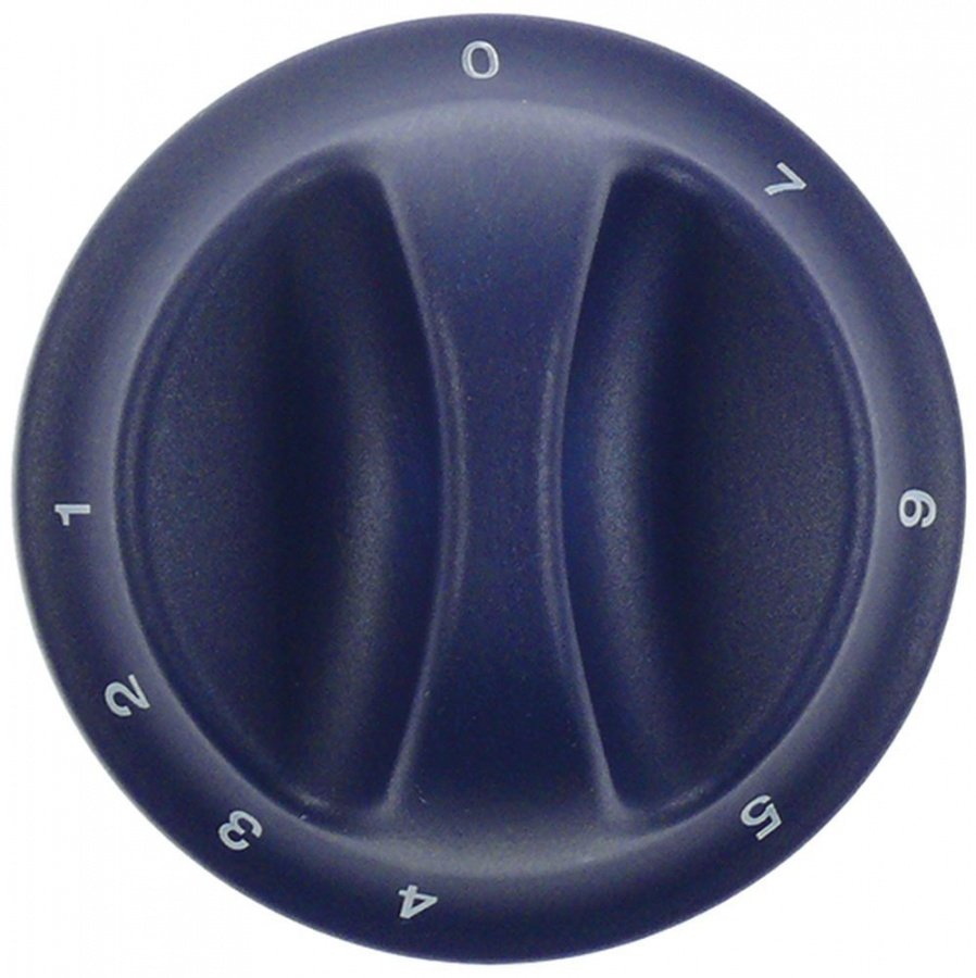  Buton comutator ø 75mm ax ø 6x4,6mm aplatizare stânga albastru potrivit pentru LINCAR / PRIMAX - 701610