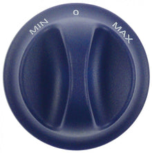  Buton MIN-0-MAX ø 75mm ax ø 6x4,6mm aplatizare sus albastru potrivit pentru LINCAR / PRIMAX albastru - 701611