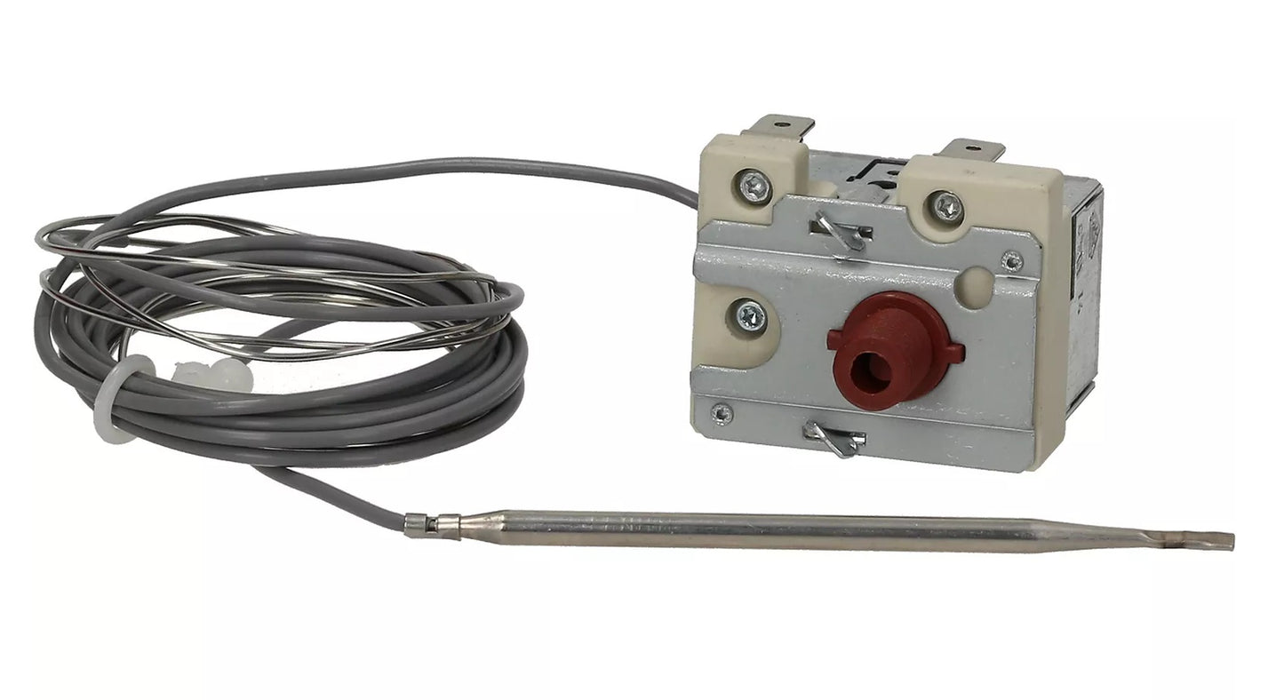 Termostat de siguranta/protectie 248°C, contact 1NC 16 A, bulb ø 4x91 mm, capilar 2410 mm