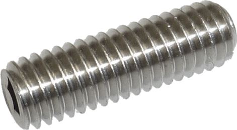 Surub grub fara cap, filet M5, L 16mm, din inox DIN 914/ISO 4027, hexagon 2,5 - 704488