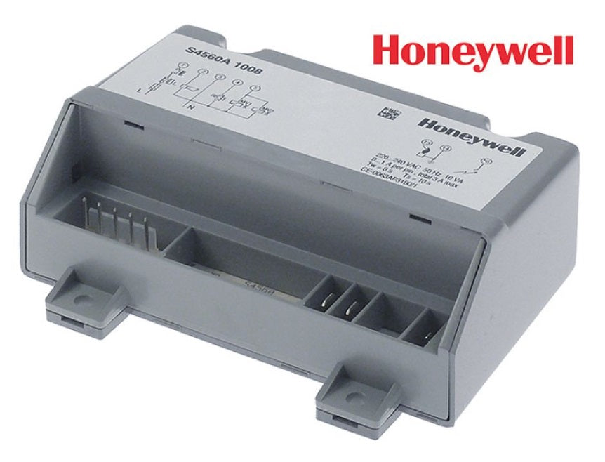 Automat de aprindere Honeywell S4560A 1008, cu un electrod, WT 0s, ST 10s, 10 VA, 220-240V