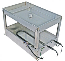 Tava colectare si evaporare condens, cu incalzire, L 380 x 240 mm, H 250 mm - 750006