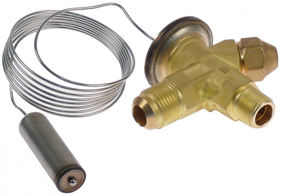 expansion valve DANFOSS type TN2 coolant R134a angled 90° thermostatically controlled