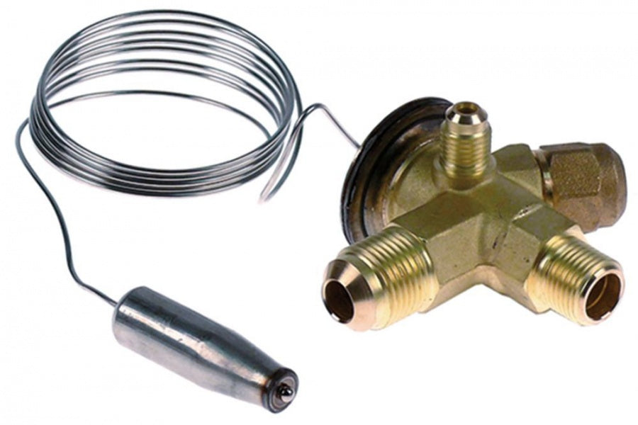 expansion valve DANFOSS type TEN2 coolant R134a angled 90° thermostatically controlled