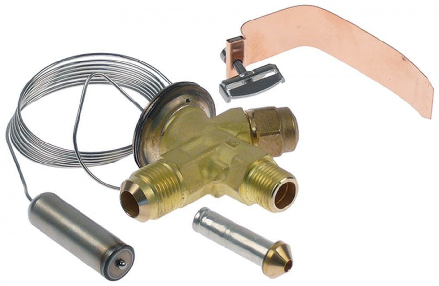 expansion valve HONEYWELL type TMV coolant R404a/R507 angled 90°