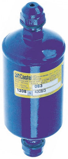 Filtru deshidratator tip 4308/3, racord 5/8" UNF (3/8" SAE), 130 cm³, p.max 45 bar, -40 +80°C, 395 gr. - 750044