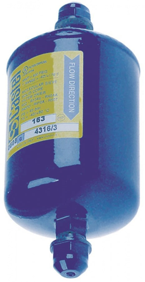 dryer connection 5/8" UNF (3/8" SAE) 250cm³ p max 45bar -40 up to +80°C 690g type 4316/3