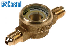 Vizor freon CASTEL tip 3910/22, filet 7/16" UNF (1/4" SAE), L 71,5 mm - 750060