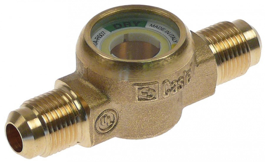 sight glass type 3710/33 with indicator connection 5/8" UNF (3/8" SAE) external thread