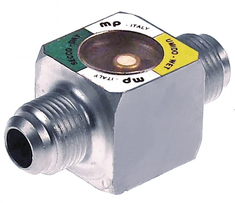 sight glass with indicator connection ¾" UNF (½" SAE) external thread