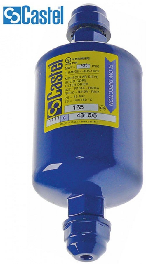 dryer connection 7/8" UNF (5/8" SAE) 250cm³ p max 45bar -40 up to +80°C 740g type 4316/5