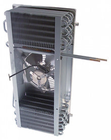 evaporator L 245mm W 140mm H 650mm complete with fan