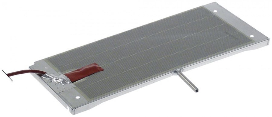 evaporation tray heated L 480mm W 197mm H 11mm 230V 150W