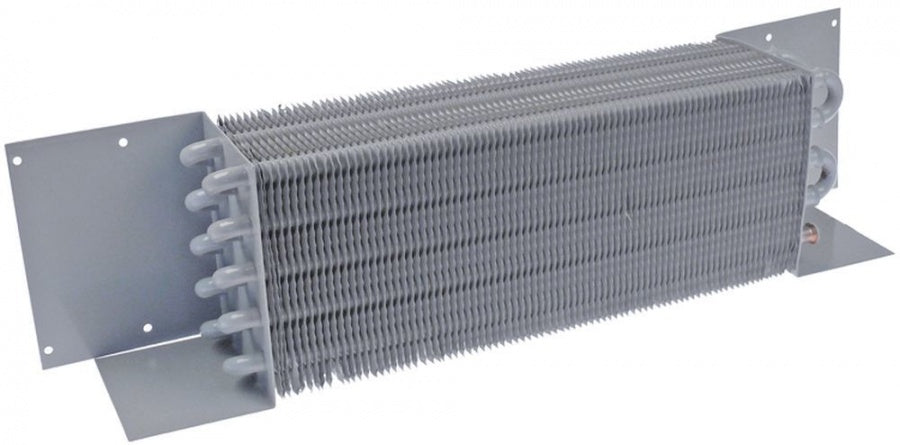 evaporator L 330mm W 125mm H 90mm total length 535mm overall width 130mm