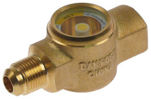 Vizor agent frigorific DANFOSS SGN 10, cu indicator, filete SAE 3/8", L 82mm, -50 +80°C - 750413