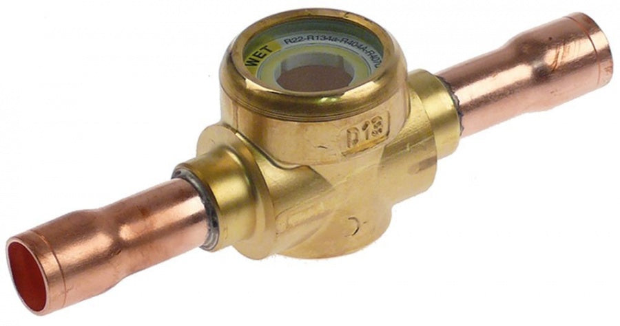 moisture indicator CASTEL type  with indicator connection  L 117mm -30 jusqu'à  +110°C
