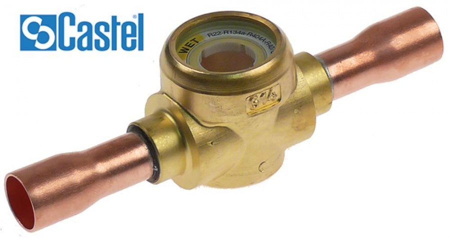 moisture indicator CASTEL type  with indicator connection  L 117mm -30 jusqu'à  +110°C