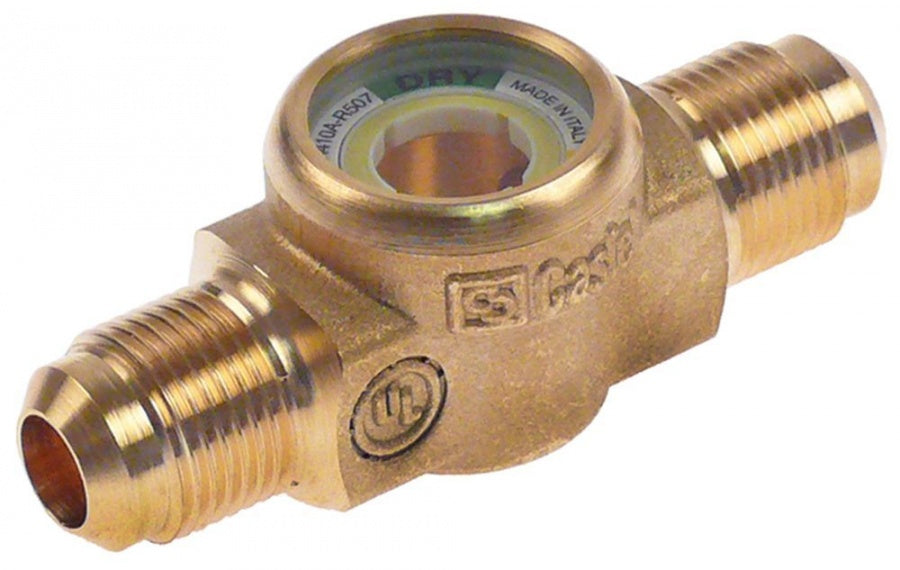 moisture indicator CASTEL type 3910/44 with indicator connection 1/2" SAE L 81,5mm