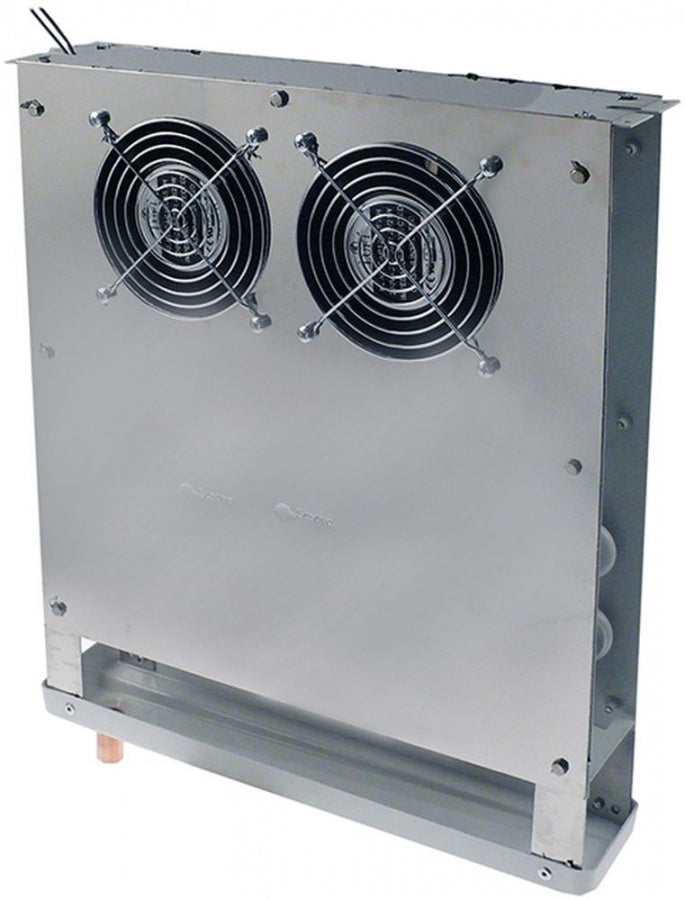 evaporator L 380mm H 425mm thickness 70mm mounting pos. lateral 150m³/h - 2,25m/s