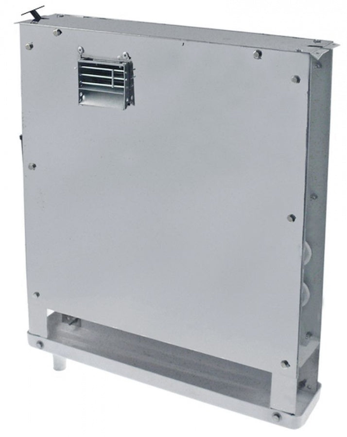 evaporator L 380mm H 425mm thickness 70mm mounting pos. centre 122m³/h - 2m/s with 2 fans
