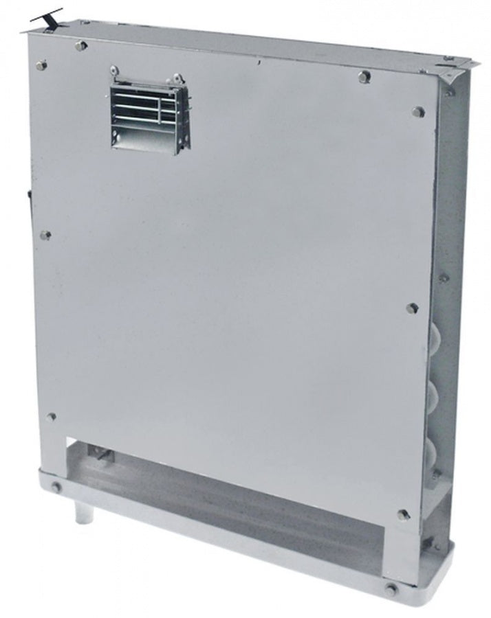 evaporator L 380mm H 425mm thickness 70mm mounting pos. centre 118m³/h - 1,9m/s with 2 fans