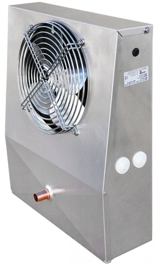 evaporator L 435mm W 350mm D 135mm 250W 1 aluminium with heating element