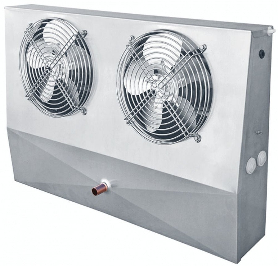 evaporator L 750mm H 460mm thickness 125/80mm 1080W  with heating element  connection 3/8"mm