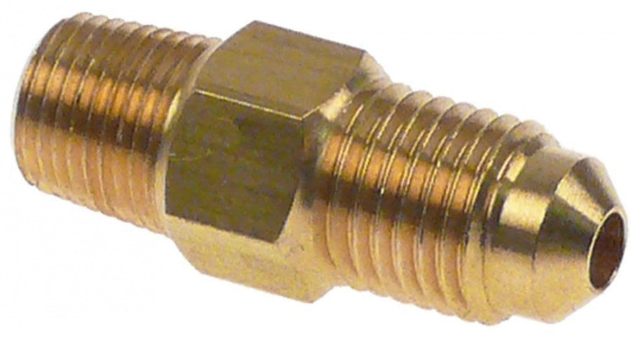 Niplu filetat, CASTEL 7140/21, cu reductie  1/4" SAE - 1/8" NPT - 750477
